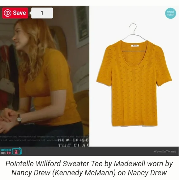As Seen On TV! Madewell Pointelle Sweater - Picture 4 of 14